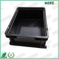 HZ-26132 Injection ESD Box Plastic Bins Turnover Box Conductive bin Antistatic Crate